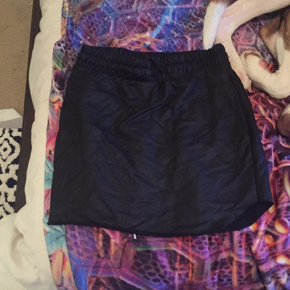 Pleather like skirt